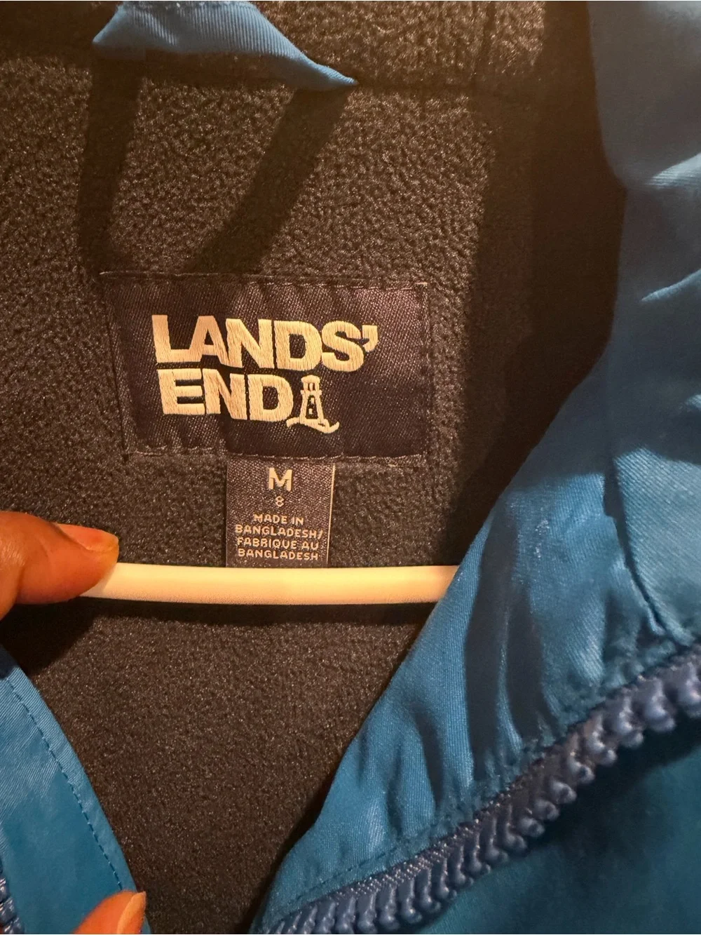 Lands’ End squall waterproof‎ insulated parka boys size 8